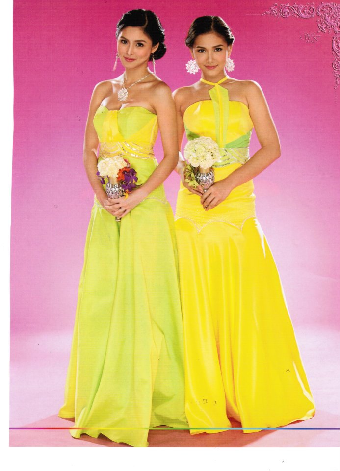 Kim Chiu And Maja Salvador On The Cover Of Wedding